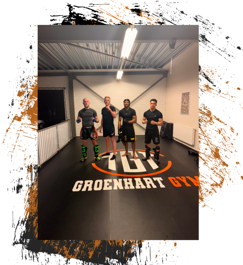 Kickboksen in Purmerend - 4 kickboksers - Groenhart Gym